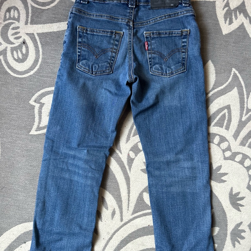 Boys Levi jeans size 6 Regular - Picture 5 of 5